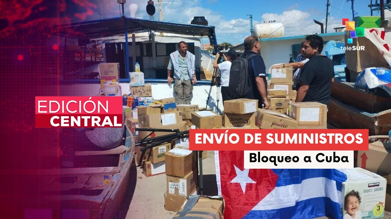 Convoy lleva ayuda solidaria al pueblo cubano