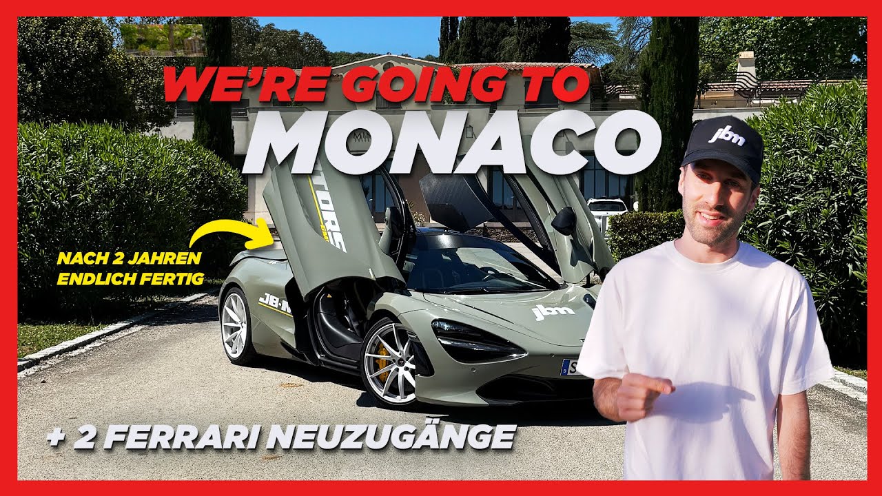ER IST FERTIG! Im günstigsten McLaren 720s nach Monaco +600k€ Neuzugänge  | JB-Motors
