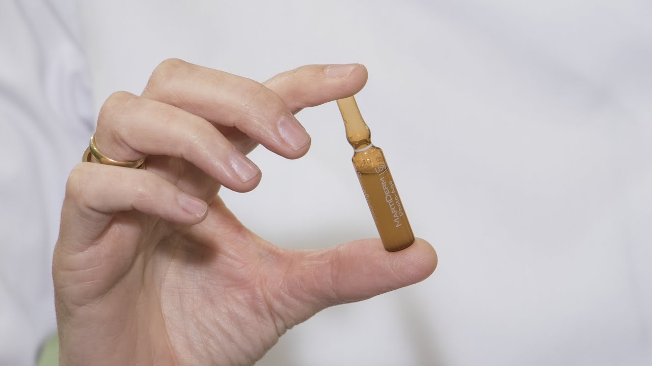 Cómo aplicar las ampollas martiderm