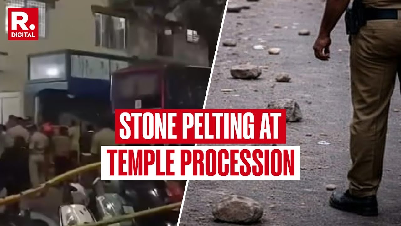 BREAKING: Stone Pelting At Om Shakti Temple's Procession In Bengaluru, FIR Registered