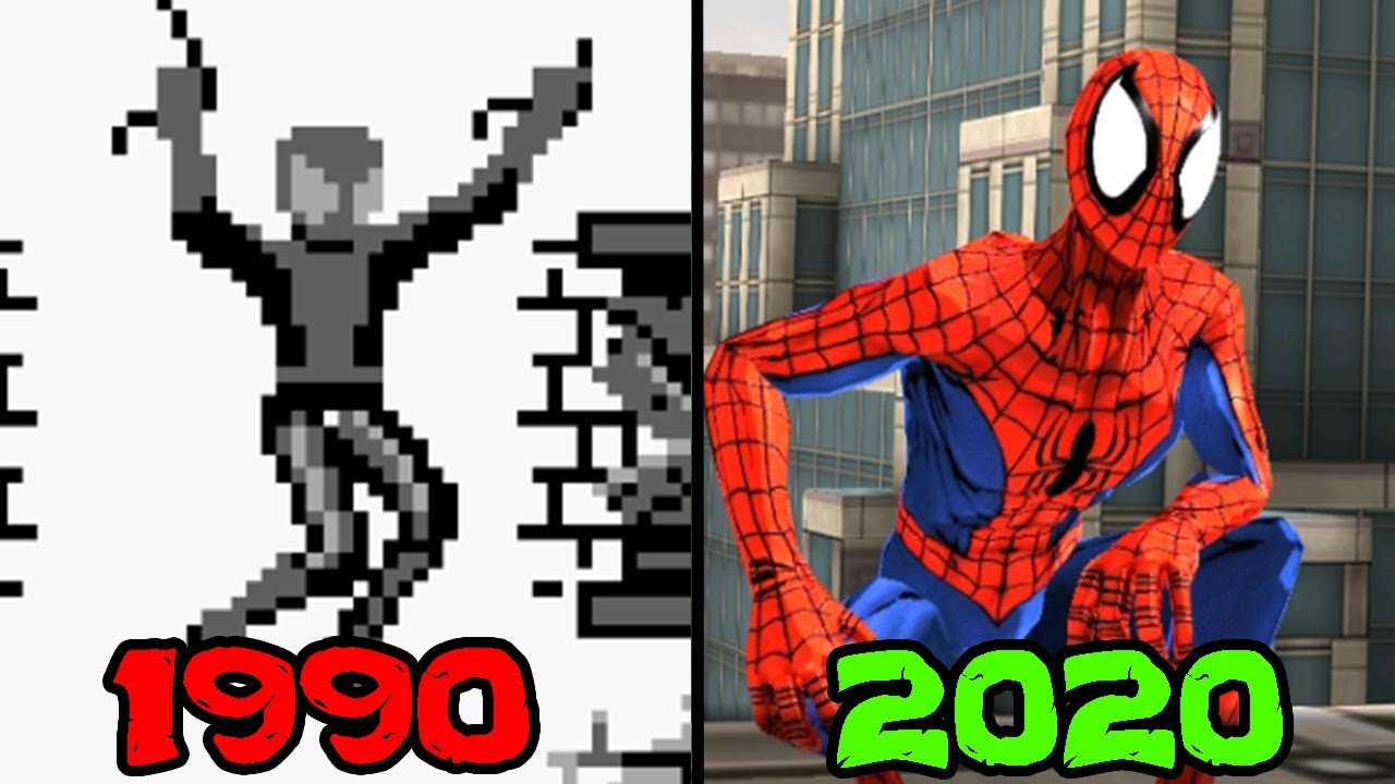 Evolution of Spider-Man Games on Handheld Consoles (1990 - 2020)