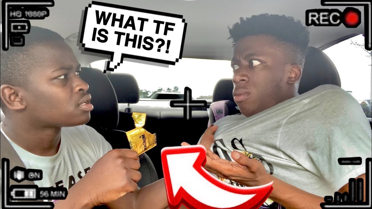 USED CONDOM PRANK ON BOYFRIEND *HE WAS PISSED*