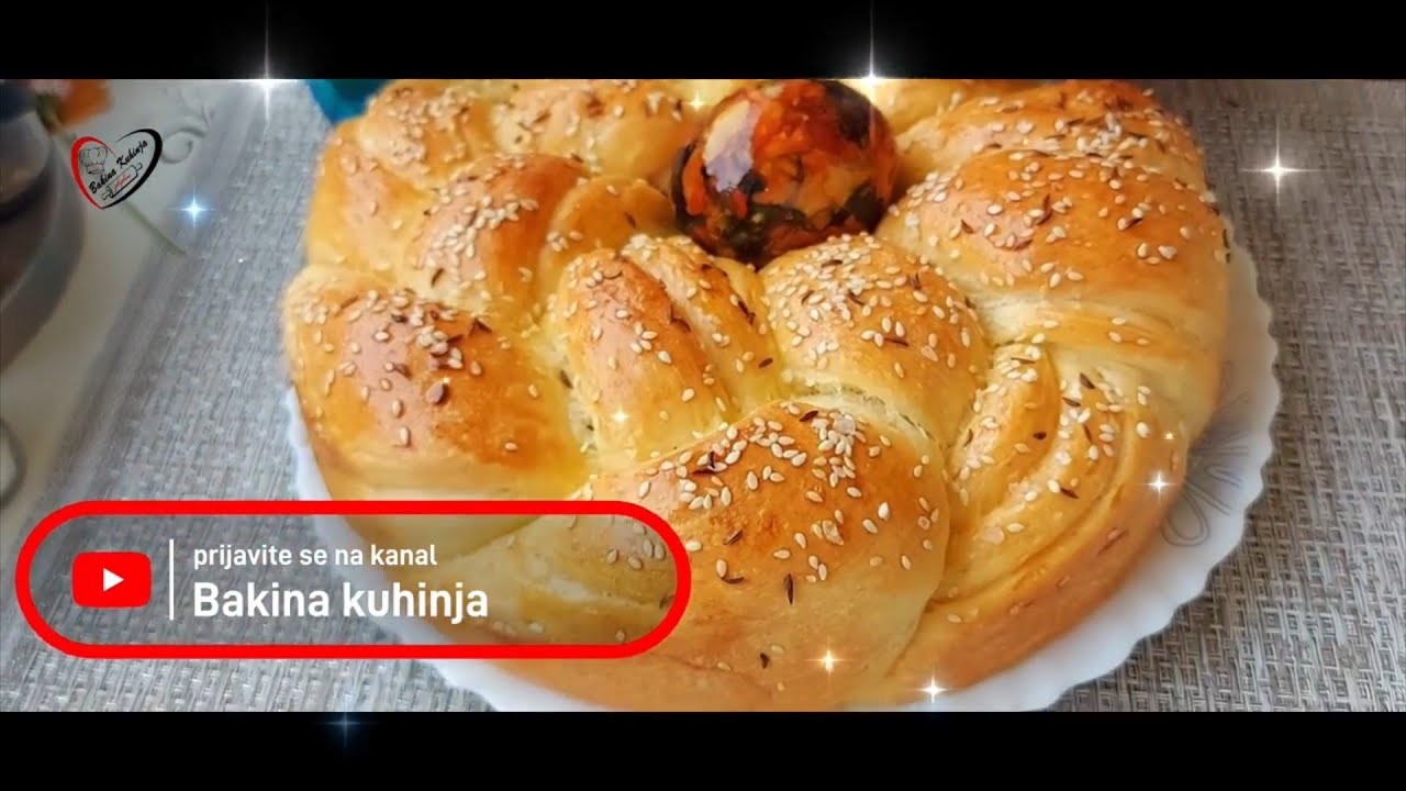 PRELEPA JEDNOSTAVNA BRZA USKRŠNJA POGAČA