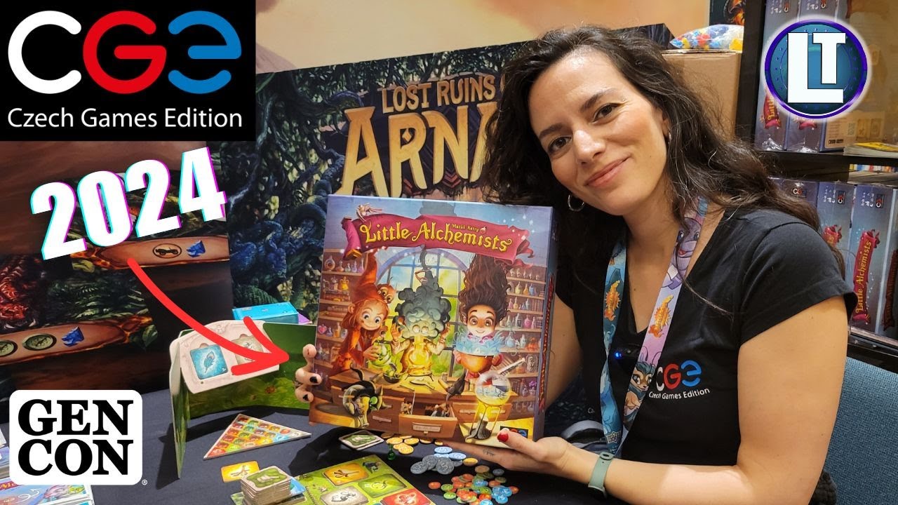 Introducing LITTLE ALCHEMISTS Board Game:  Czech Games Edition CGE at Gencon 2024