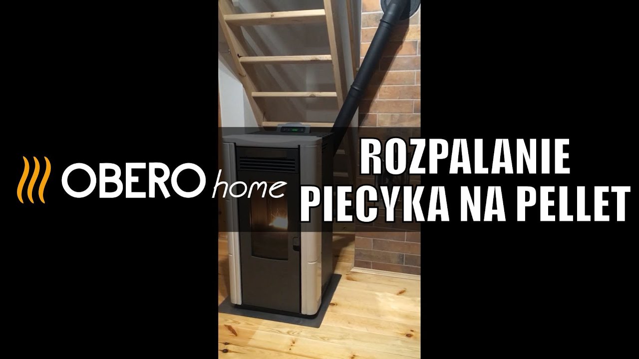 Pierwsze rozpalanie w automatycznym piecyku na pellet AGNES | OBERO home | Grupa Berski