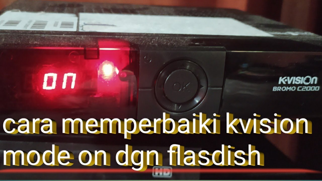 cara flash  kvision mode on