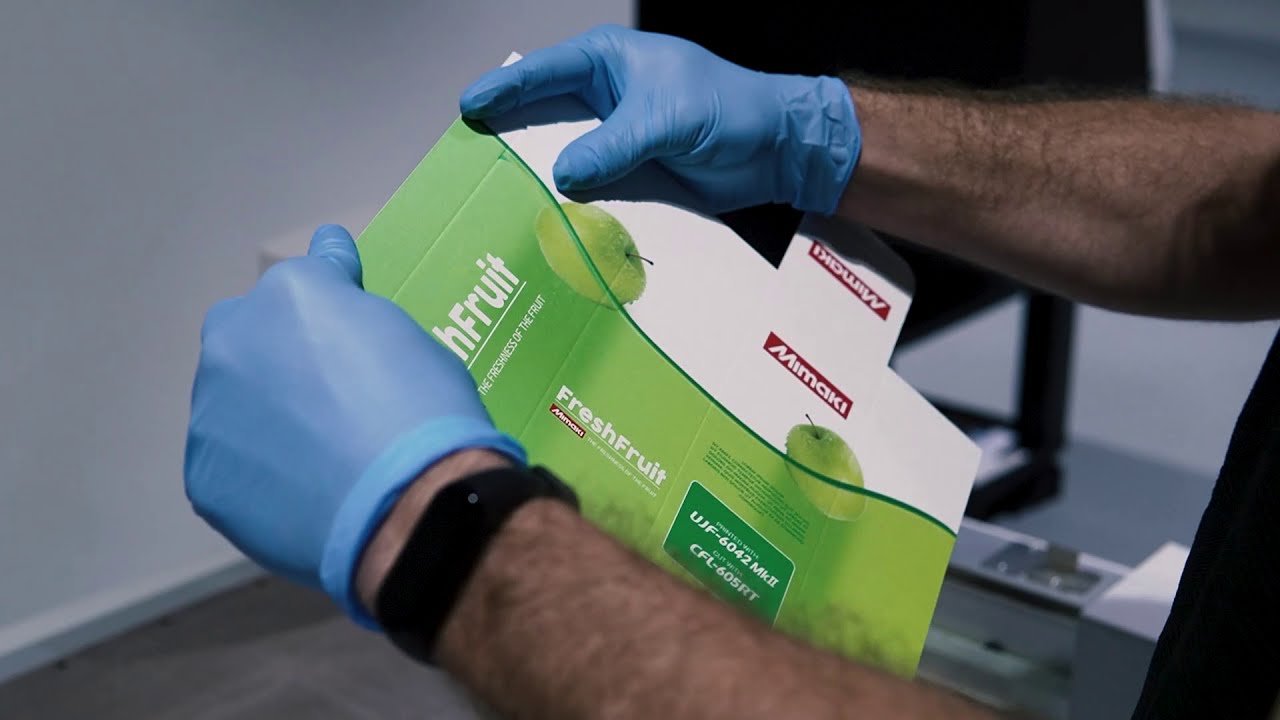 Mimaki UJF-6042MkII ve CFL-605RT ile ambalaj baskı