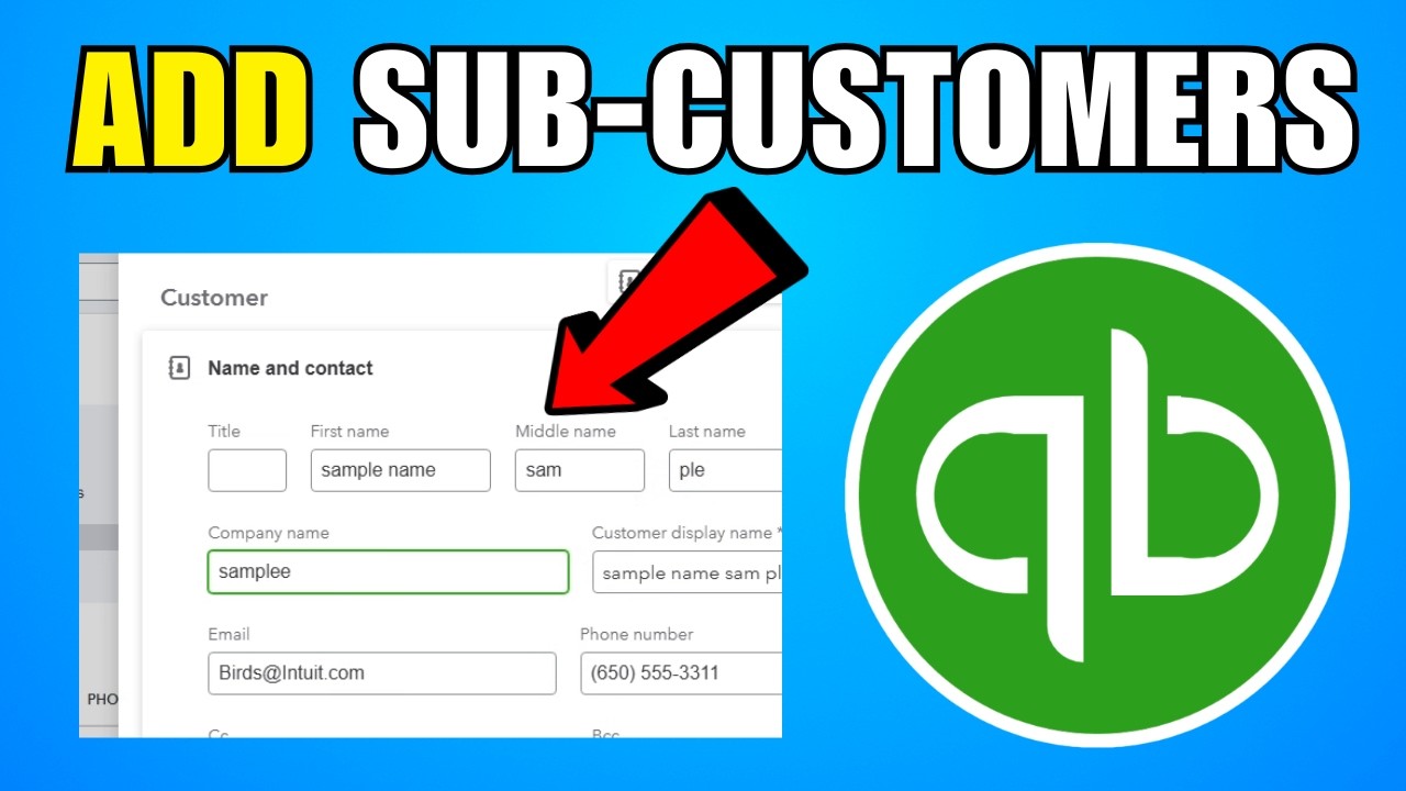 How To Add Sub Customers In Quickbooks Online (2026) (Complete Guide)