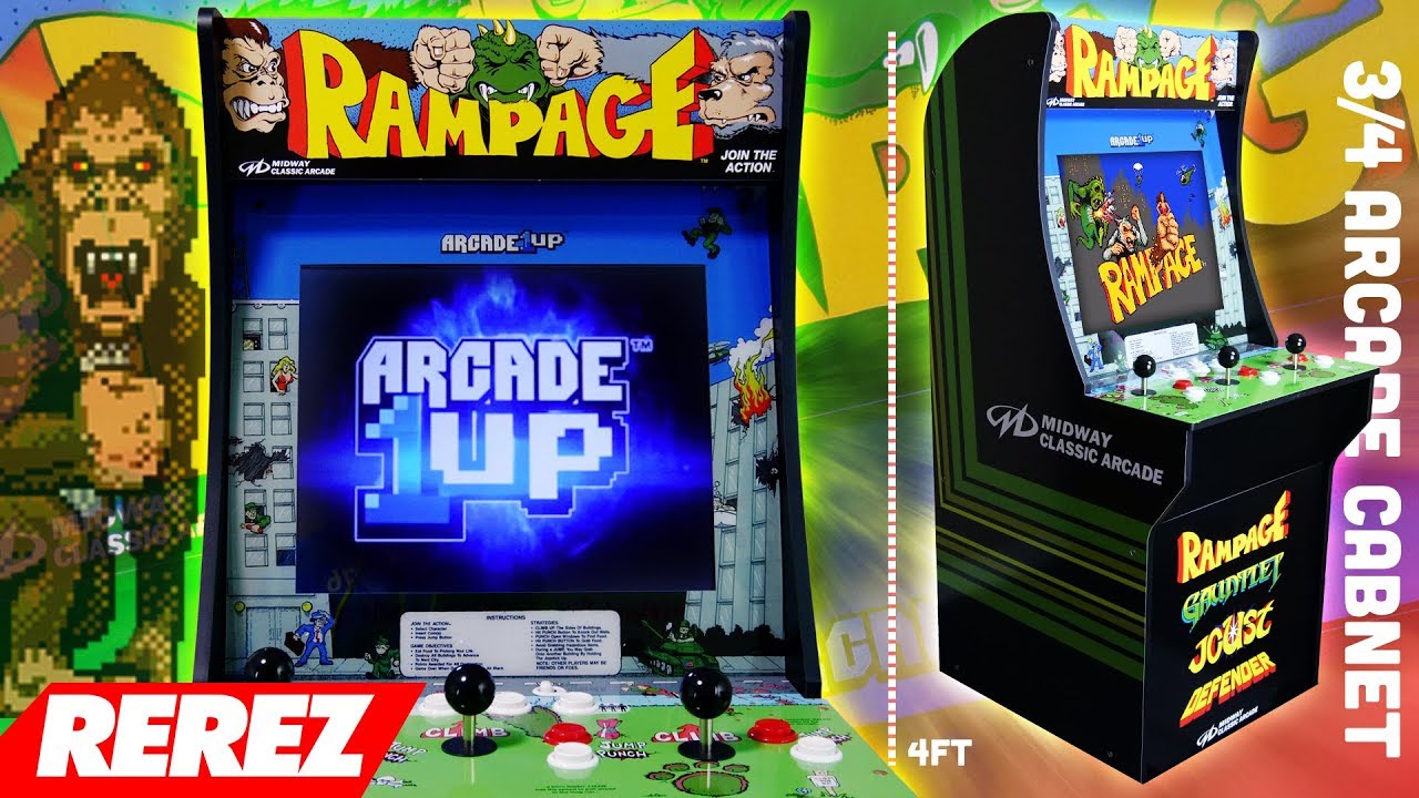 Arcade 1UP Rampage Midway Classic Arcade Review - Rerez