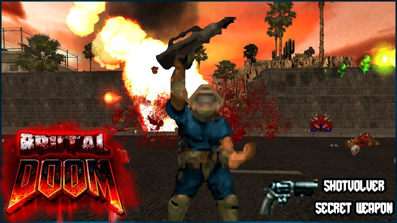 BRUTAL DOOM V21 RC8 - Extermination Day PreBeta, THE SHOTVOLVER!