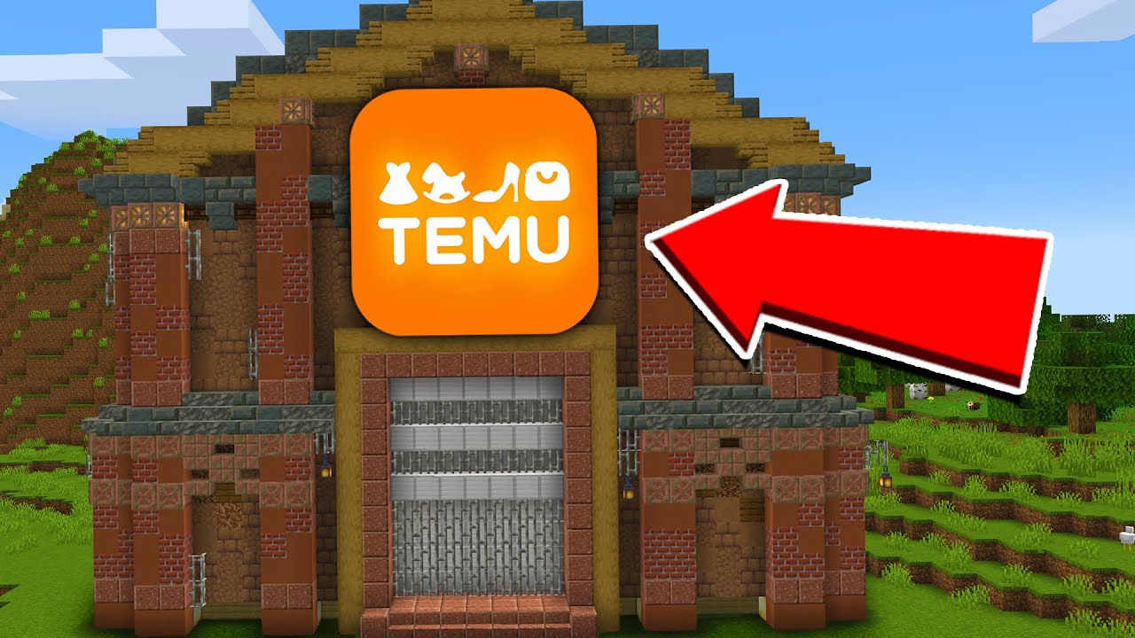 Nyitottam egy TEMU GYÁRAT a Minecraftban!