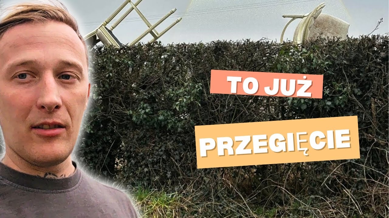 TO JUŻ PRZEGIĘCIE ! Smieci w Anglii !