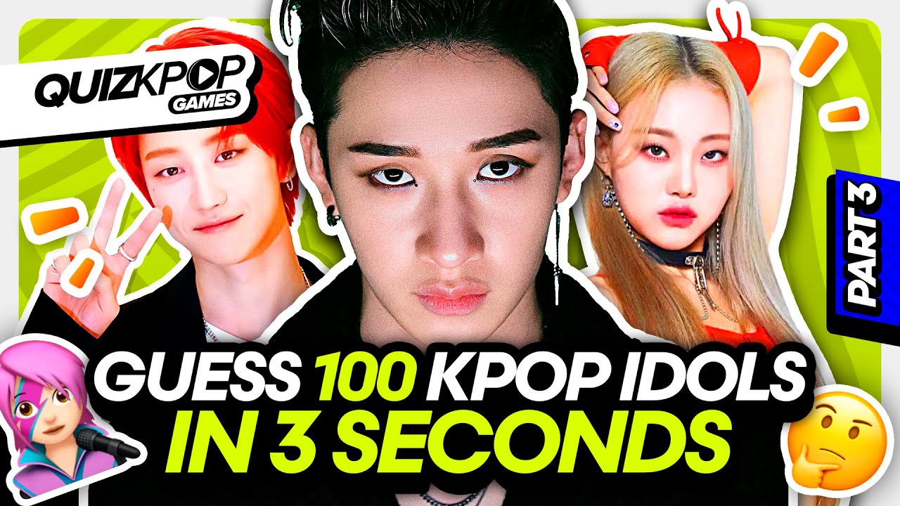 GUESS THE 100 KPOP IDOLS (PART 3)❗️EASY OR HARD❓| QUIZ KPOP GAMES 2022 | KPOP QUIZ TRIVIA