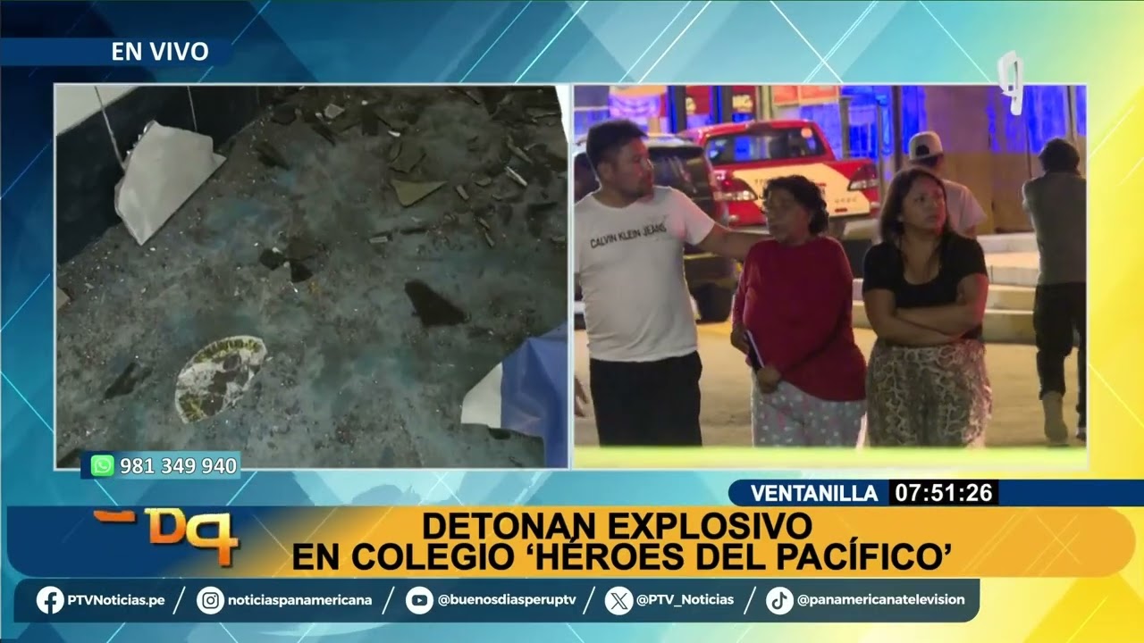 ¡Alerta en Ventanilla! Explosión en colegio a días del inicio de clases 🚨🏫 (2/2)