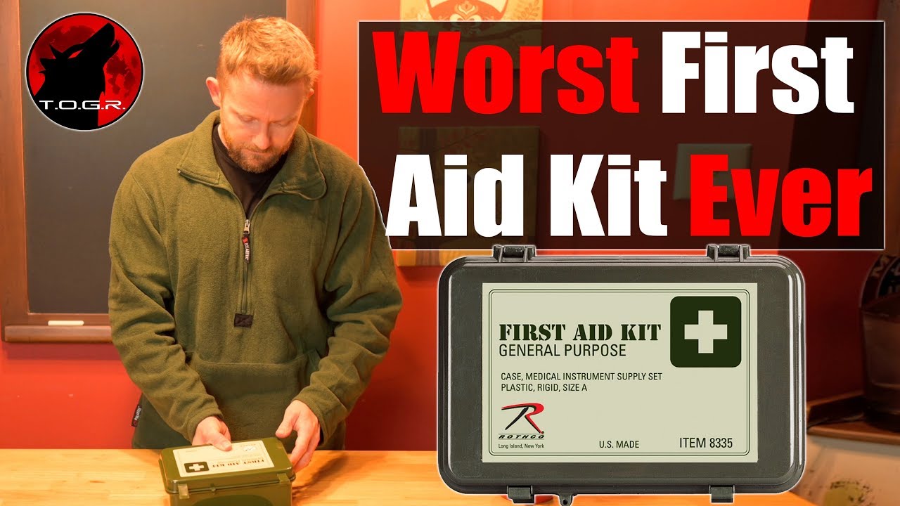 Serious Waste of Money! - Rothco General Purpose First Aid Kit
