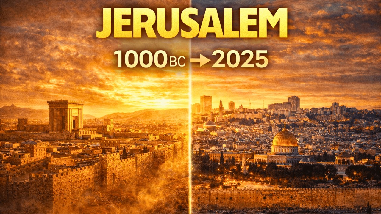 The entire history of Jerusalem in 19 minutes