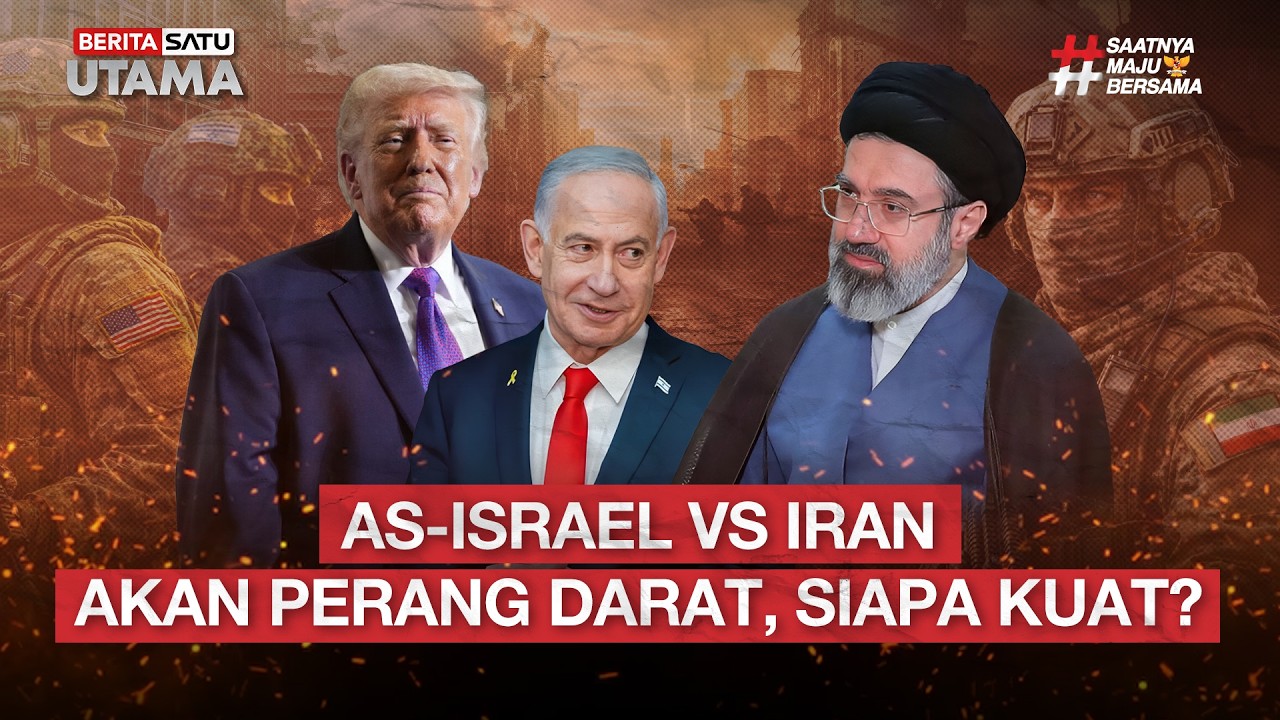 🔴 LIVE | AS-Israel Vs Iran Akan Perang Darat, Siapa Kuat? - Beritasatu Utama