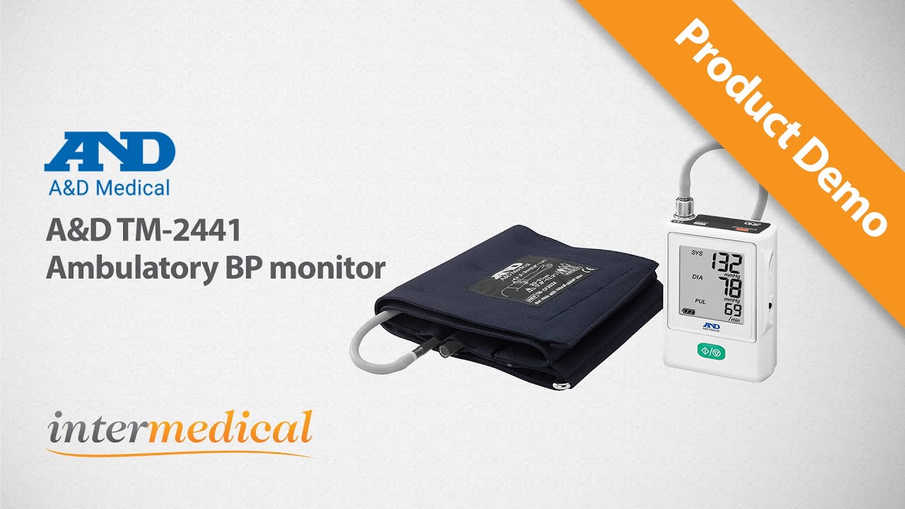 A&D TM-2440 / TM-2441 Ambulatory Blood Pressure Monitor Demonstration Video