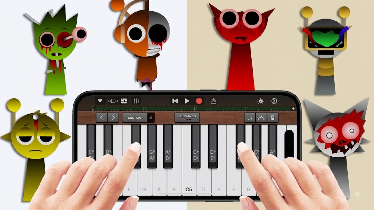 Incredibox Sprunki Anti-Shifted Recreated in GarageBand!