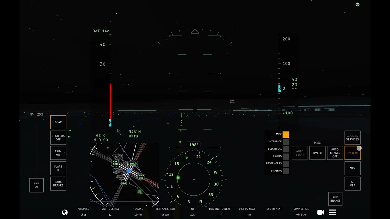 Delta a321 take off from SFO at 2 in the morning!!