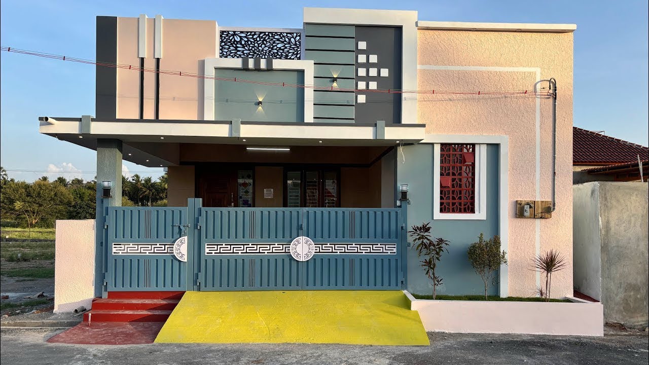 3.5 சென்டில்,1350 Sq.ft-ல் வடக்கு பார்த்த 2BHK தனி வீடு 📞9943671311 | House For Sale In Pollachi
