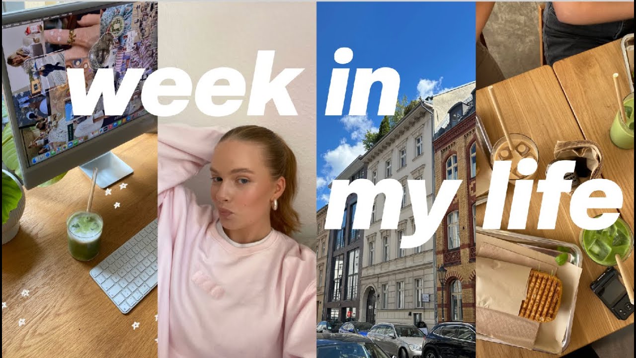 a week in my life in berlin ⭐️💗// sport, uni, freunde treffen, lesen // Hanna Marie