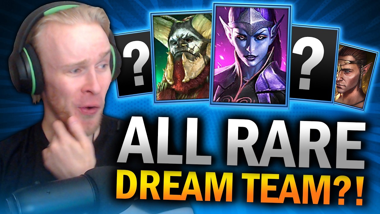 ALL RARE CHAMPION TEAMS to clear EVERY DUNGEON (Stage 25) - Raid Shadow Legends