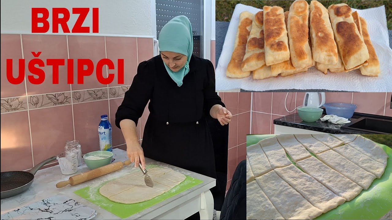 Brzi UŠTIPCI sa jogurtom❗️JOGURT JASTUČIĆI❗️Ne upijaju masnoću😉gotovi za 10 minuta❗️