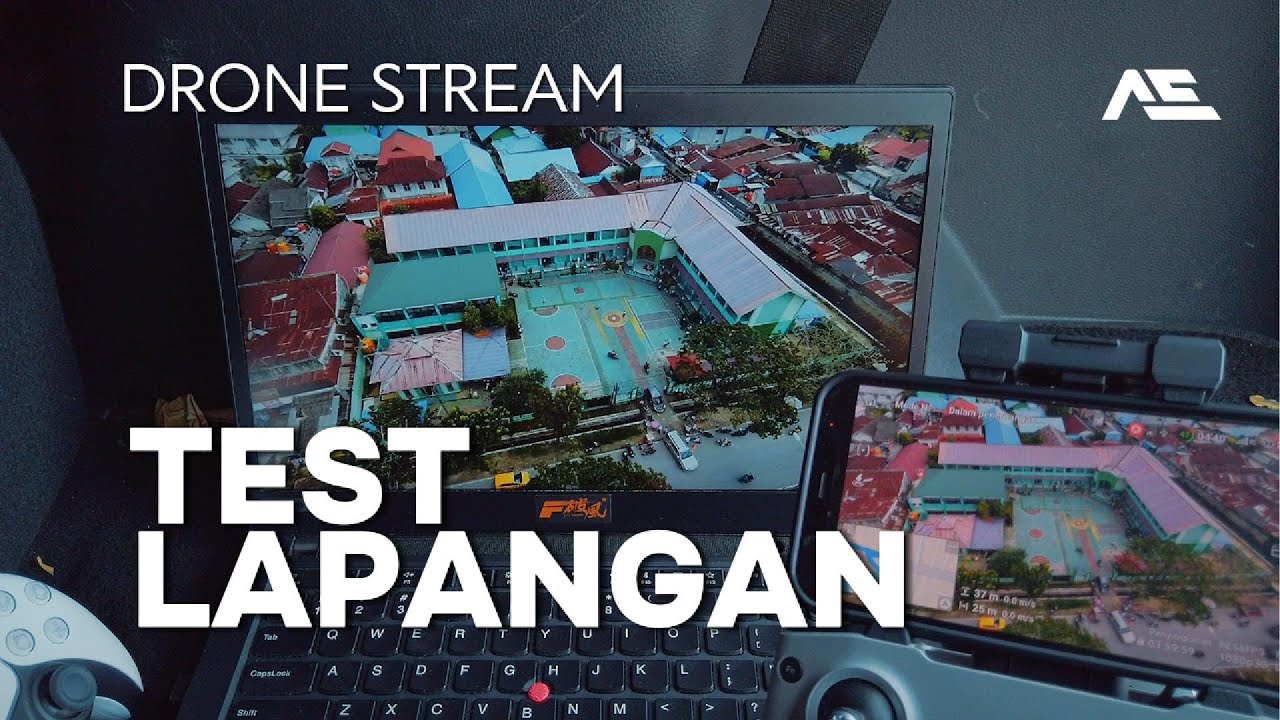 DRONE STREAM TEST LAPANGAN BAGIAN 1 DJI NEO IPHONE