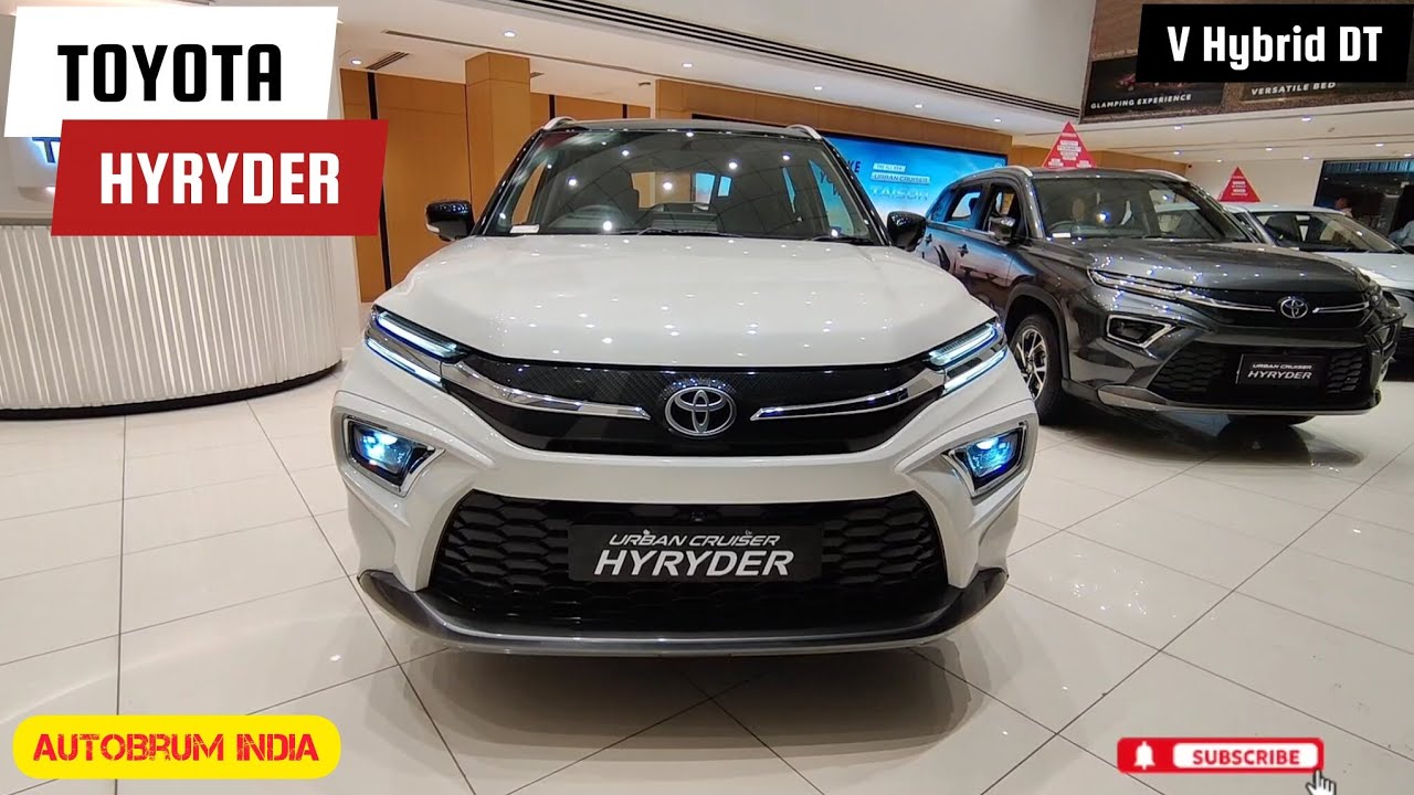 All New 2025 Toyota Urban Cruiser Hyryder😍 V Hybrid DT |  Features, Specs & Prices💫 Best Hybrid SUV?