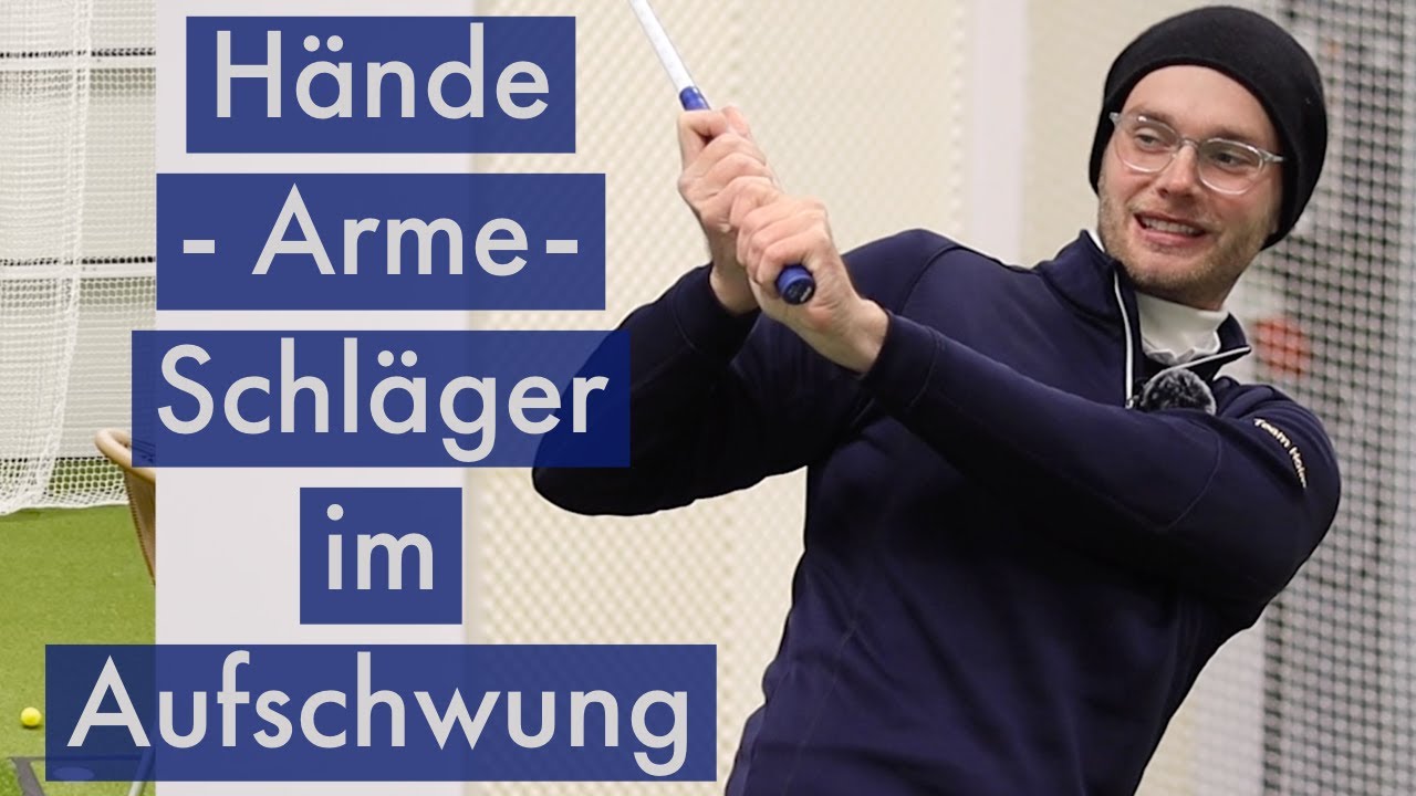 So bewegst du Hände, Arme und Schläger im Aufschwung