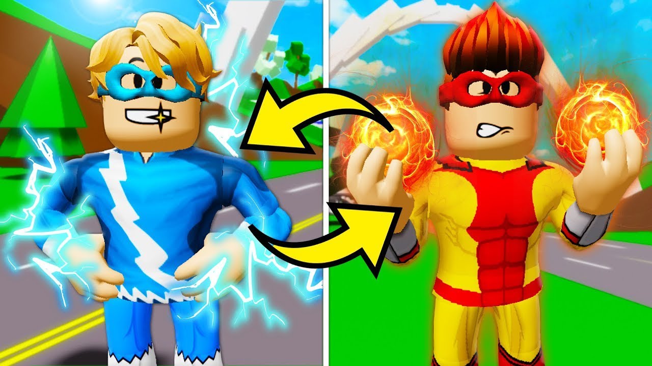 فيلم روبلوكس : اتبدلت يوم الولادة بالصدفة😱🔥 (فتى النار مع عائله البرق⚡ - فتى البرق مع عائلة النار🔥)
