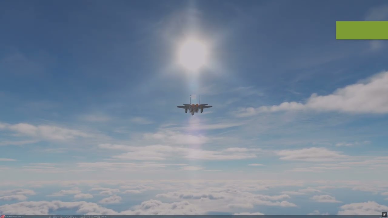 F-15C unrestricted climb