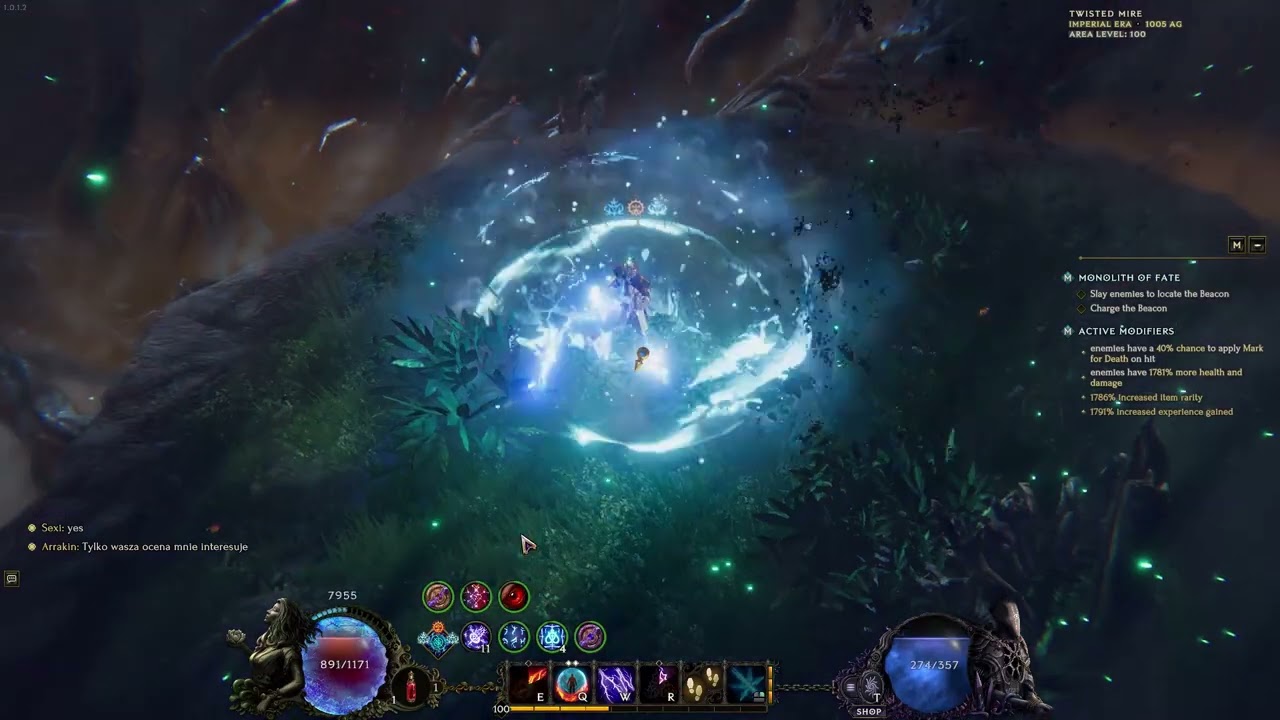 Absurd Runemaster Frostclaw Spark Charge Nova - 1600 corruption (First Cycle Last Epoch)