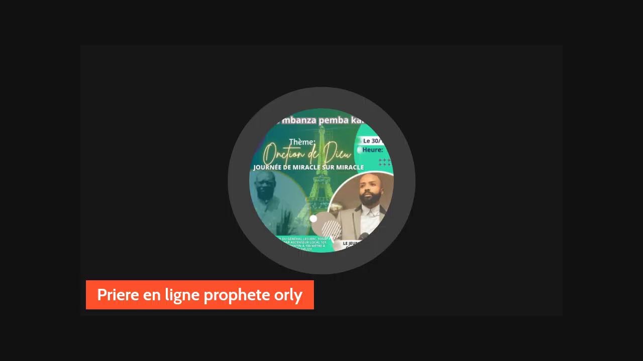 Prier en ligne prophete orly le 05 fevrier na 12h00 2026