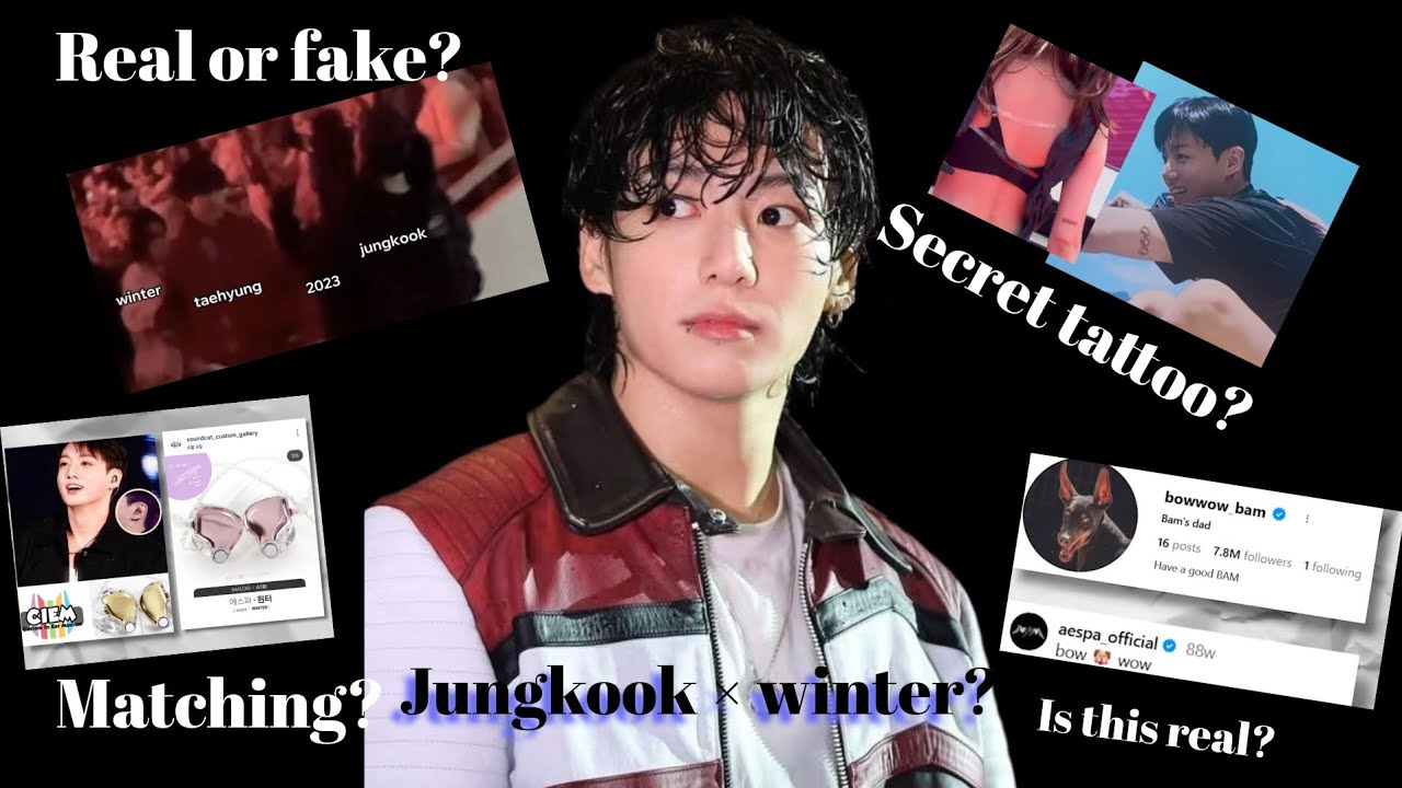 Matching Tattoo EXPOSED? Jungkook & Winter Dating Rumours — Full Story |SIPSTER