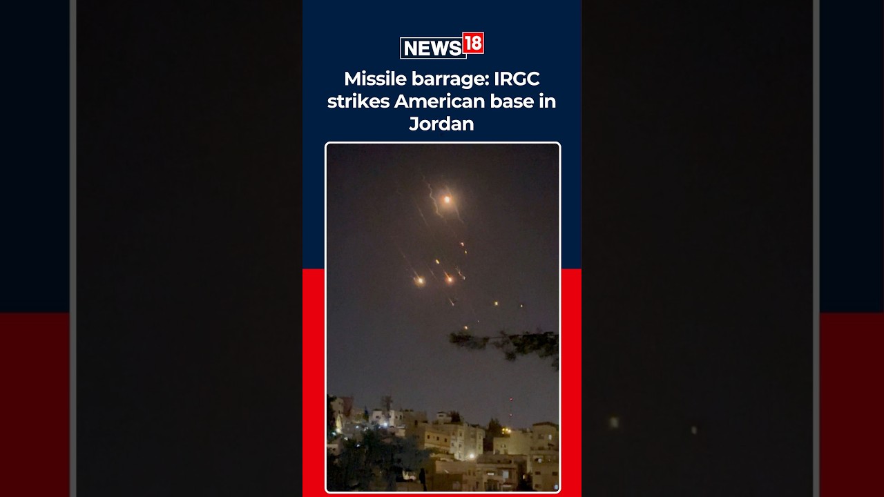 IRGC Missile Barrage Targets US Base In Jordan | Iran-US Tensions Explode | N18S