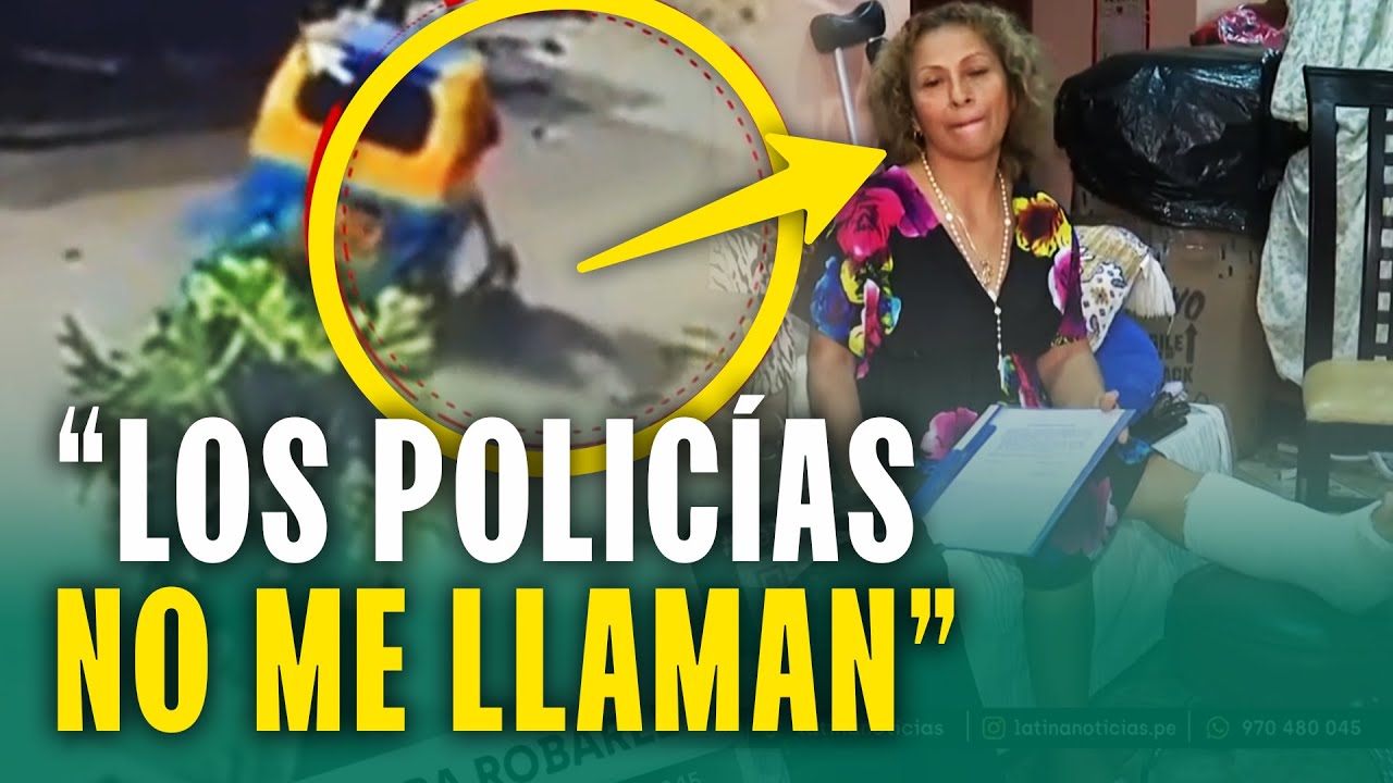 Viene a visitar Perú, la asaltan violentamente y no hay justicia:
