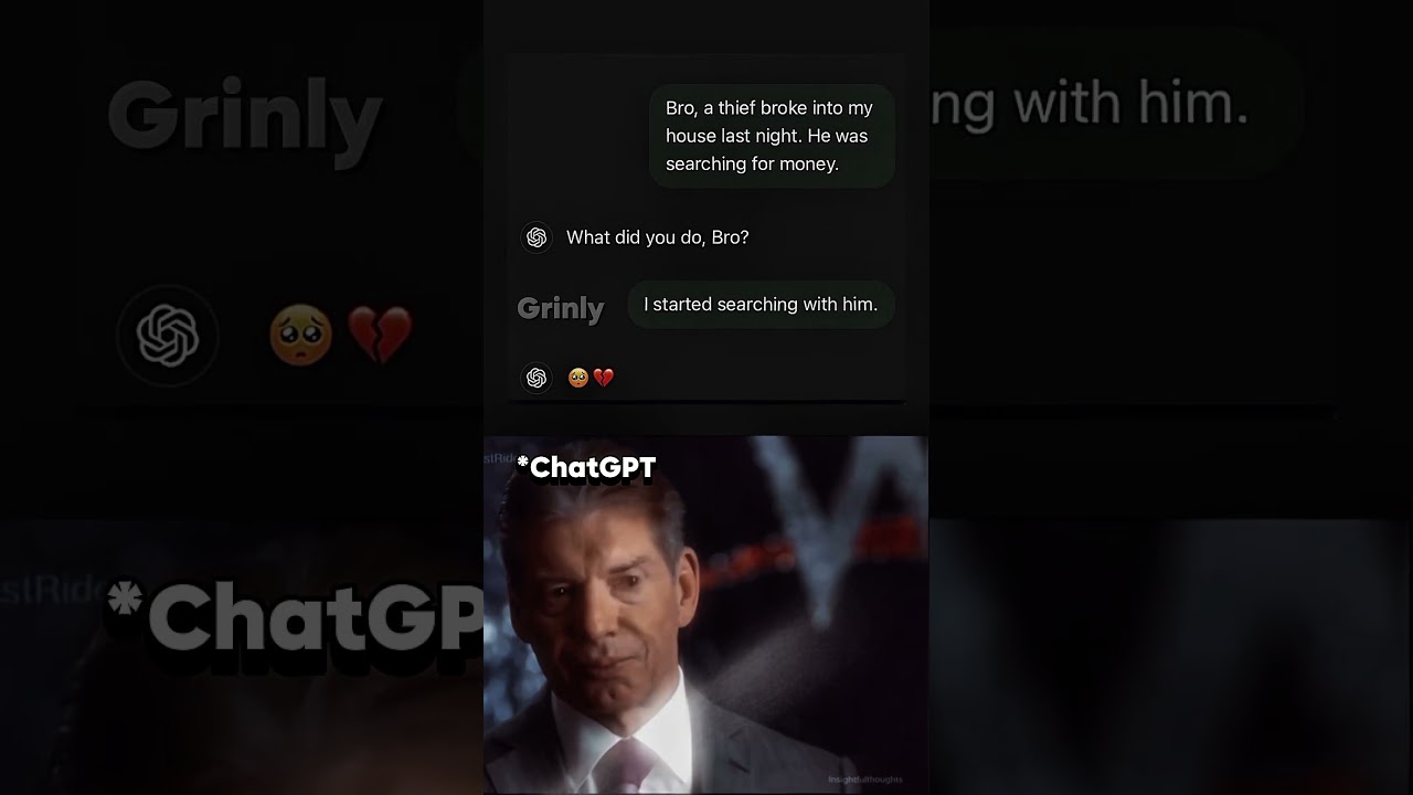 ChatGPT got emotional 💔