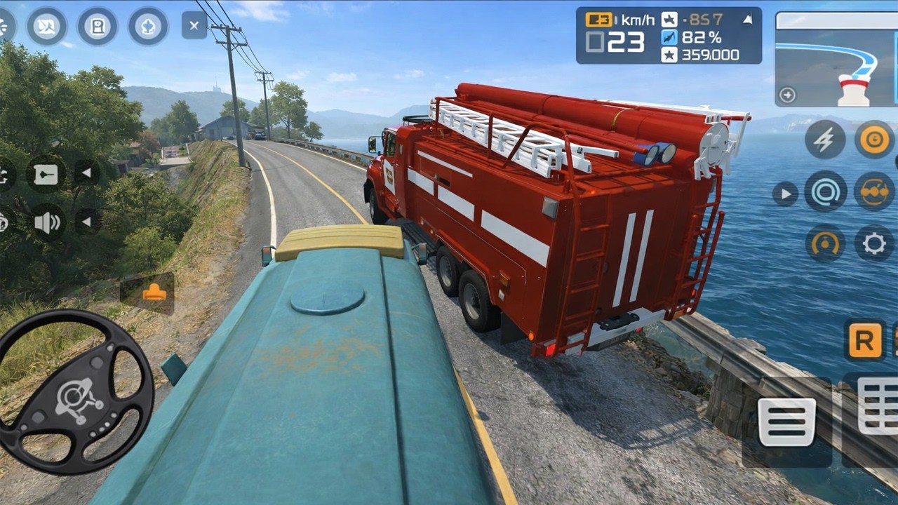 Real Fire Ural Next Truck Gameplay – Heavy Truck Driving Simulation | Indo Drive Games