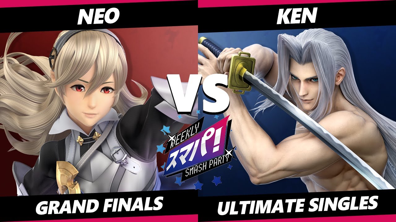 Sumapa 141 GRAND FINALS - KEN (Sephiroth) Vs. Neo (Corrin) Smash Ultimate - SSBU