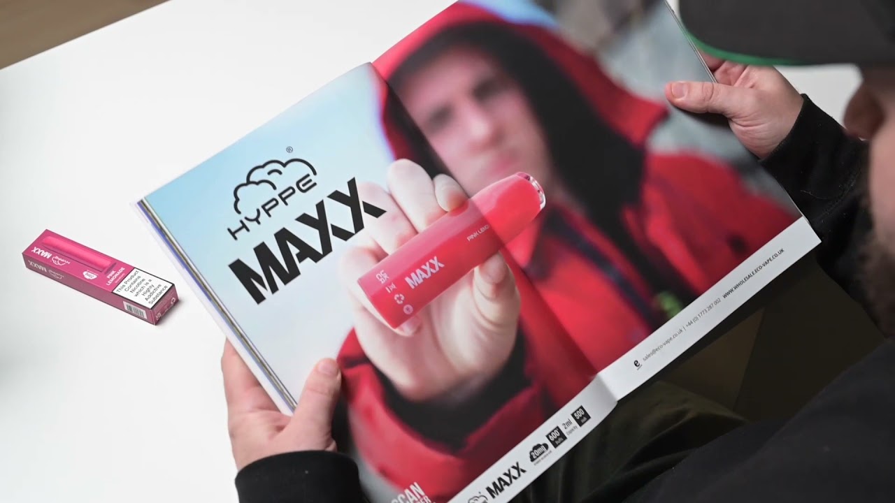 HYPPE MAXX Disposable Vapes feature in Vapour Magazine!