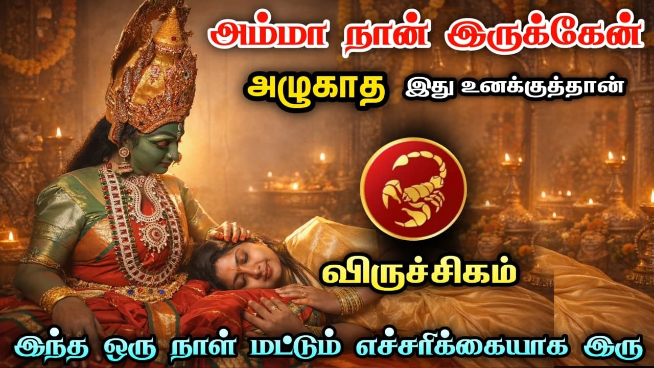 விருச்சிகம் ! வீண்பழி வரும் ! செய்யாத தப்புக்கு தண்டனை !  எச்சரிக்கை ! viruchigam 2026 !