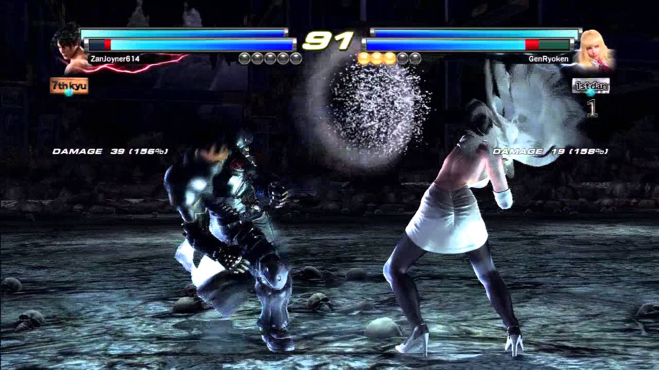 Tekken Tag 2: Jin and Lars (ZanJoyner614) vs Asuka and Lili (NoelKusanagi)