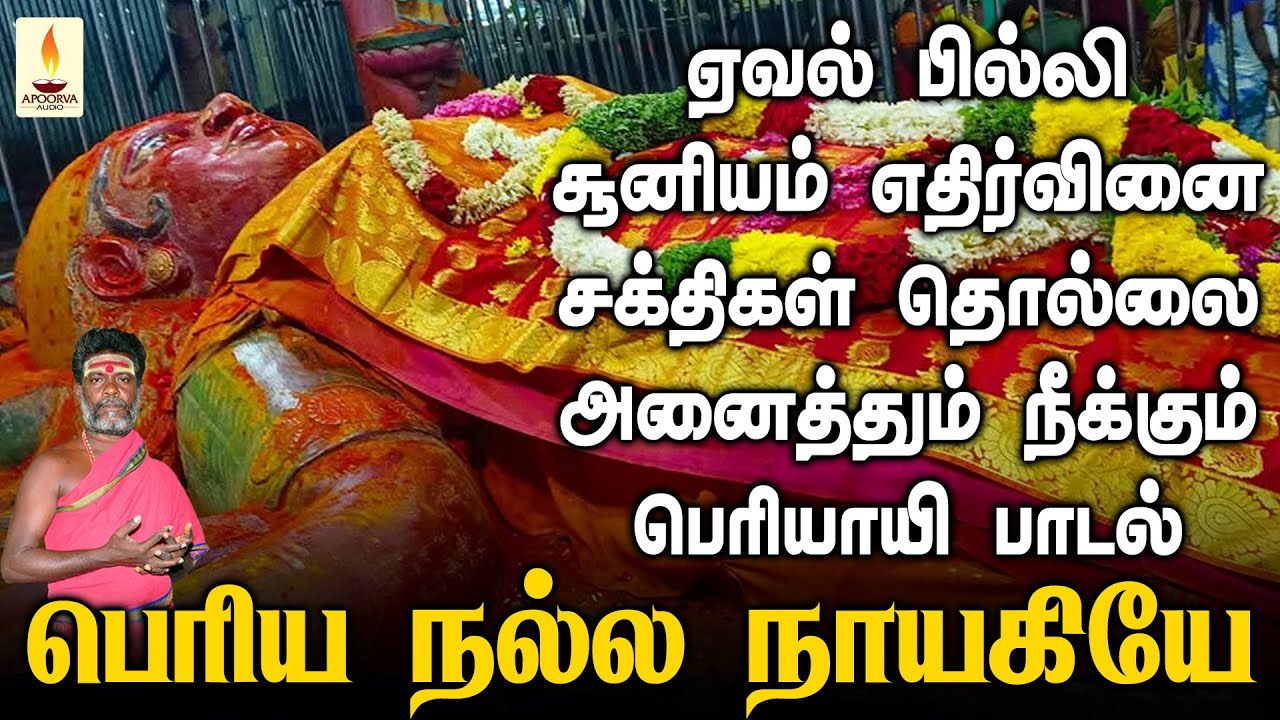 ஏவல் பில்லி சூனியம் எதிர்வினை சக்திகள் தொல்லை அனைத்தும் நீக்கும் பெரியாயி பாடல் | Sakthi Audio