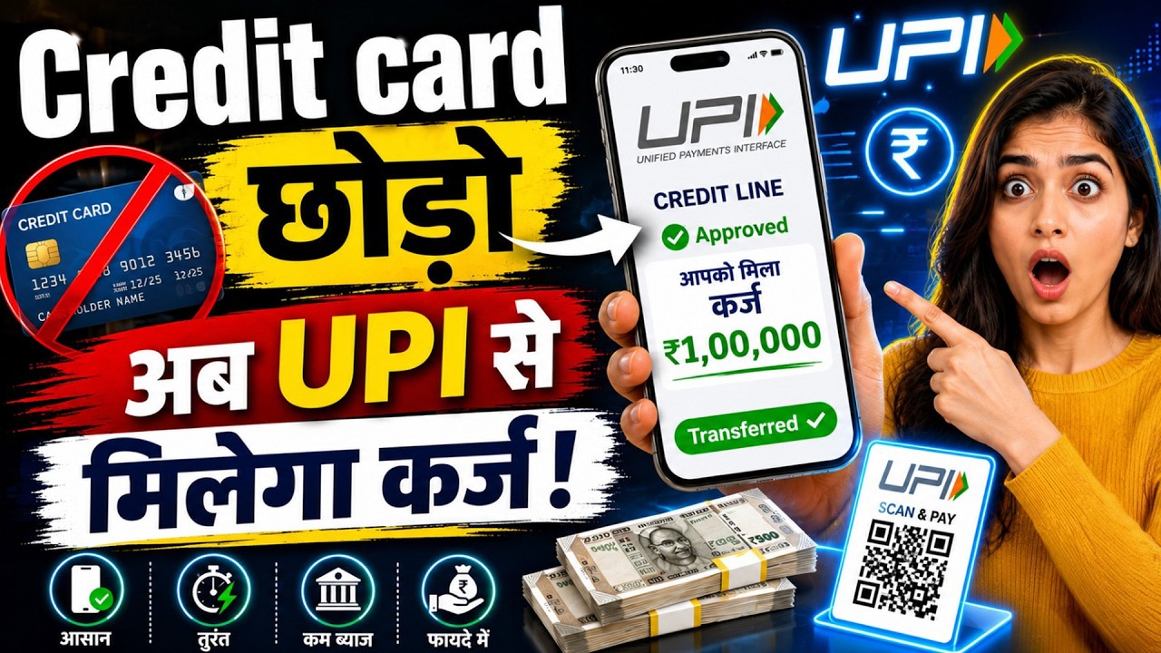 What is UPI credit line? | अब UPI से सिर्फ पेमेंट ही नहीं, उधार भी मिलेगा ! |