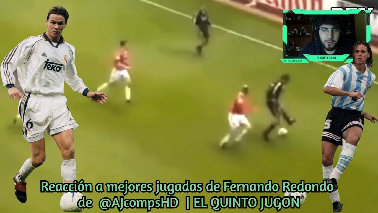 Reacción a mejores jugadas de Fernando Redondo de @AJcompsHD | EL QUINTO JUGON