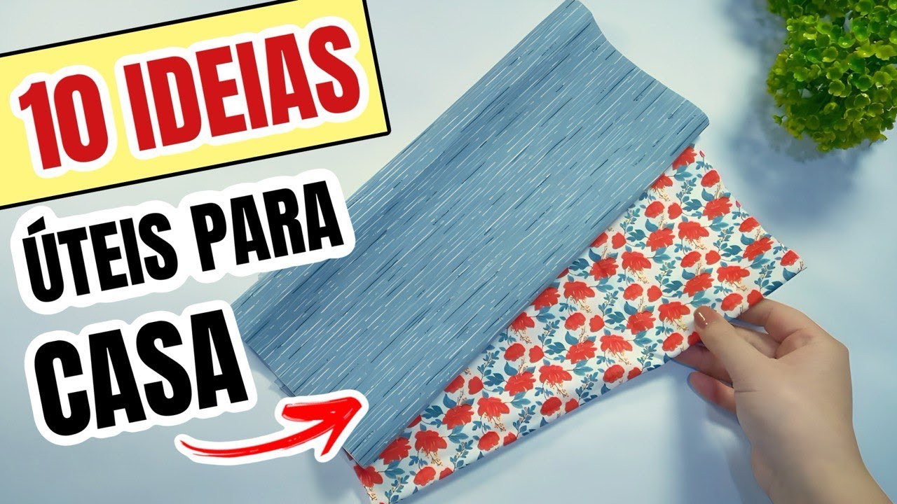10 IDEIAS ÚTEIS PARA CASA | COSTURA FÁCIL E CRIATIVA | SHOW DE ARTESANATO