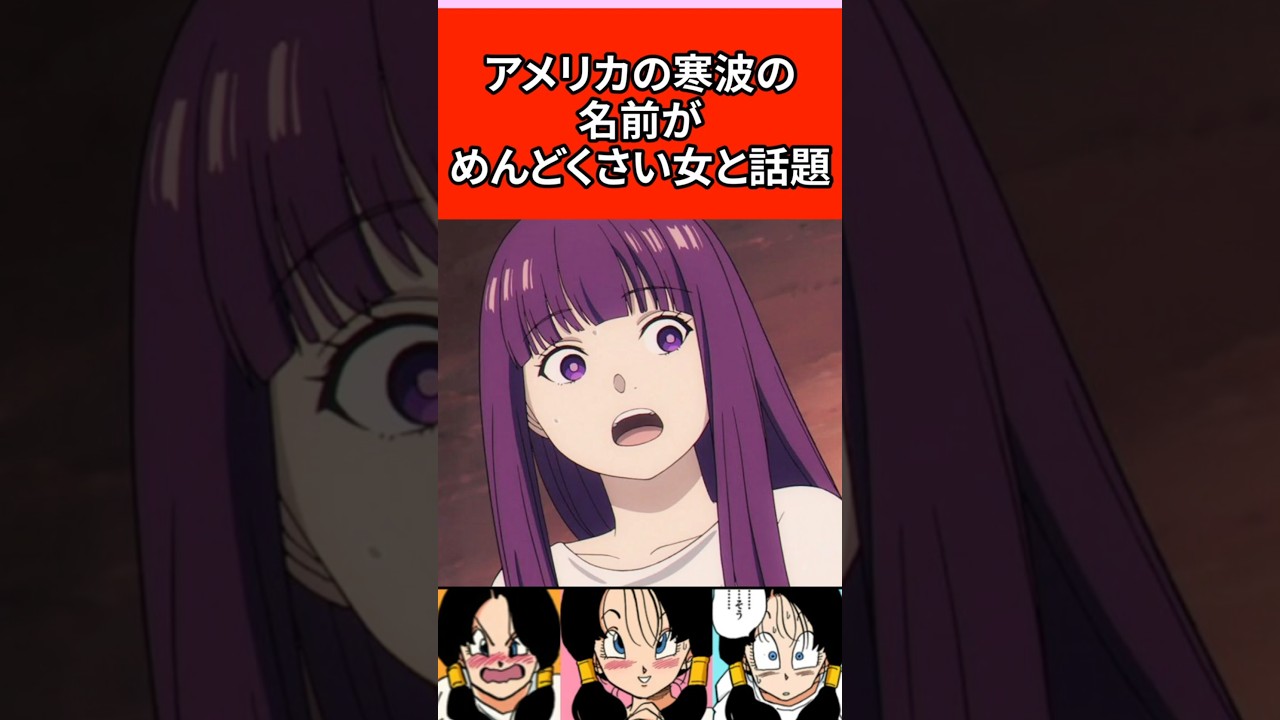 アメリカの寒波の名前がめんどくさい女の名前と話題