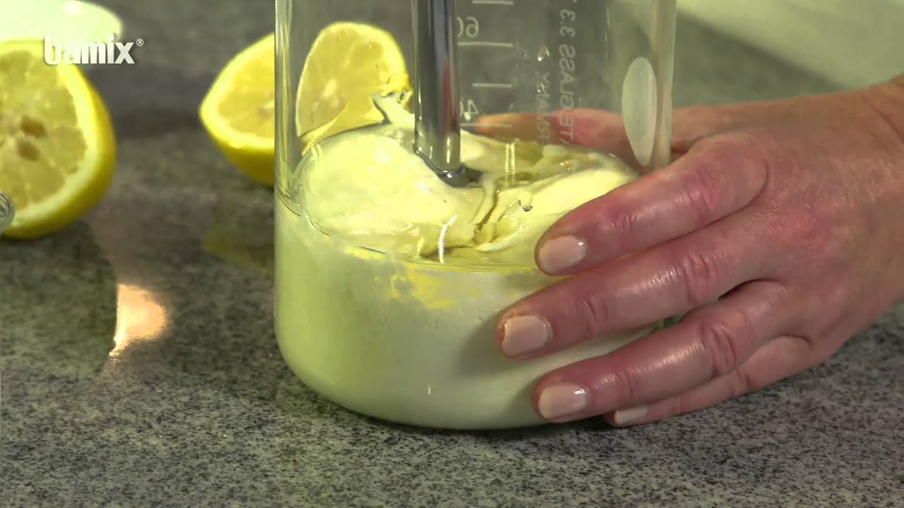 bamix® Tips and tricks: emulsify, stir